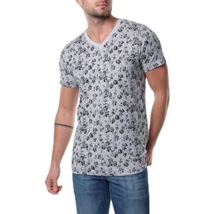 HOPENLIFE Hyuga T-shirt voor heren, Grijs, S