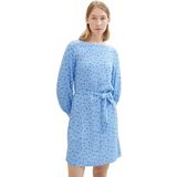 TOM TAILOR - Damesjurk - Blue Minimal Print - 46