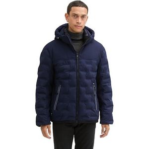 TOM TAILOR Heren 1041324 jas, 10668-Sky Captain Blue, M, 10668 - Sky Captain Blue, M