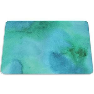 Bonamaison, Rechthoek digitaal bedrukte muismat, antislip onderkant, voor kantoor en thuis, afmetingen: 22x18 cm