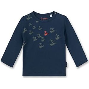 Sanetta Baby-meisje 115562 T-shirt, deep blue, 62