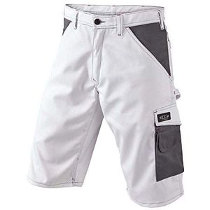 J.A.K. 921015120 Serie 9210 65% polyester/35% katoenen shorts, wit/grijs, 66 (47) maat
