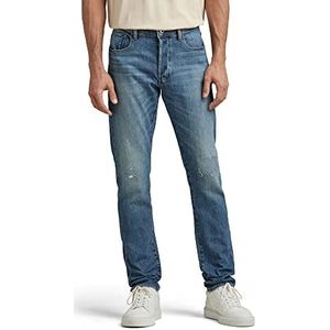 G-Star Raw 3301 Slim Fit Jeans heren, Blauw (Antiek Vervagen Blauw Opaal Restored B767-d359), 31W / 32L