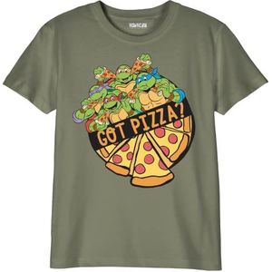 Tortues Ninja BOTMNTDTS007 T-shirt, kaki, 14 jaar, Khaki (stad), 14 Jaren