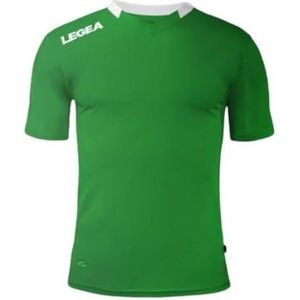 LEGEA lea srl München Tshirt unisex volwassenen, Groen/Wit, L