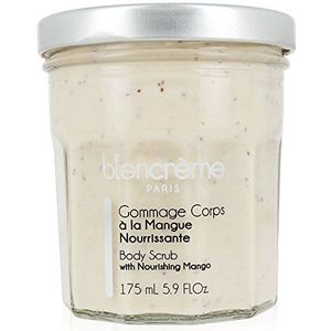 Blancrème Lichaamsscrub Mango Boter 175 ml - Natuurlijke Body Scrub Gemaakt in Frankrijk - Lichaamsscrub voor Vrouw & Man