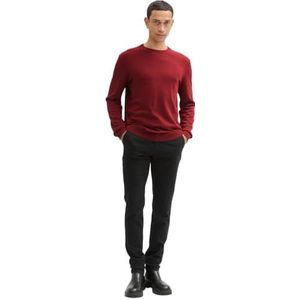 Tom Tailor - 35676 - Trui - Bordeauxrood Melange