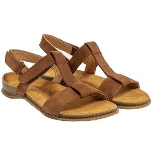 El Naturalista N5816 Panglao, damessandalen, hout, maat 39, Yellow, 39 EU