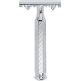 MERKUR - 41C - Scheerapparaat - Glanzend Chroom - Driedelig - Open Kam