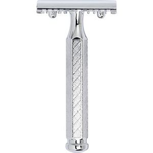 MERKUR - 41C - Scheerapparaat - Glanzend Chroom - Driedelig - Open Kam