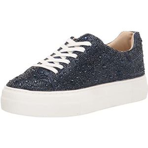 Betsey Johnson Sidny Sneaker voor dames, Donkerblauw, 38.5 EU