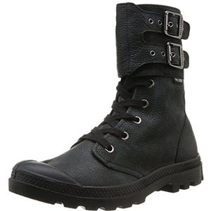 Palladium Ranger Emb Leather F Dameslaarzen en enkellaarsjes, Zwart Noir 315 Black, 37 EU