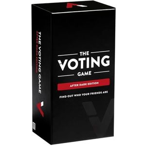 Dyce Games - The Voting Game :After Dark Edition - NSFW Edition - Disturbing, Daring & Hilarious - Groepskaartspel - Vanaf 17 jaar - Voor 4 t/m 10 Spelers - Engelstalig