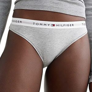 Tommy Hilfiger Damesslip, ondergoed, licht heidegrijs, XL