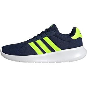 adidas Lite Racer 3.0 heren Sneaker, dark blue/lucid lemon/lucid lemon, 42 EU