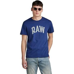 G-Star - D25017-336-1822 T-shirt - Blauw - Biologisch Katoen