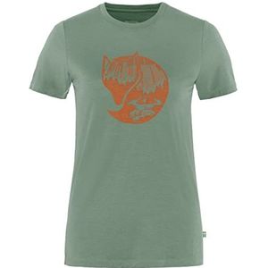 FJALLRAVEN Abisko Wool Fox SS W T-shirt voor dames