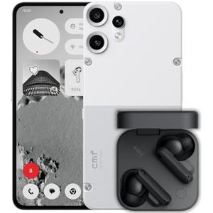 CMF Phone 2 Pro 128GB Wit – 5G Smartphone met 50MP Camera + CMF Buds 2 Donkergrijs inbegrepen
