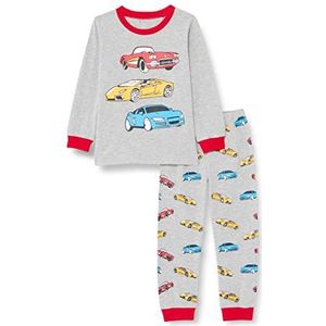 EULLA Jongens pyjama tweedelige pyjama set, 7# Auto, 92 cm