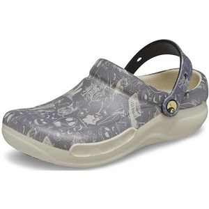 Crocs Unisex Bistro Graphic Clog, Nightmare Bfr Xmas Wit, 37/38 EU