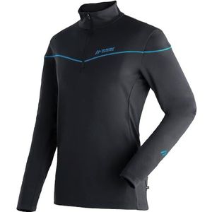 Heren - Midlayer - Blauw - 100% Polyester - Half-Zip Fleece