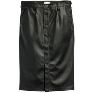 Levi's Skrt Kunststift zwart leer, leer nacht, 24 dames, Leather Night, 24
