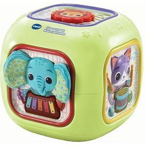 Vtech - Muziek En Dieren - Interactief Speelgoed Voor Baby´s - Multifunctionele Kubus