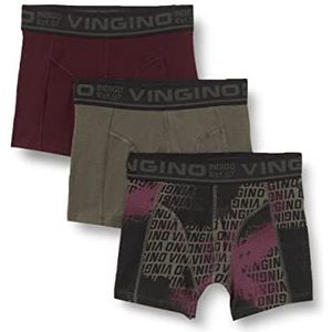 Vingino Boy's Camou Underwear, Imperial Green, XXS