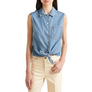 United Colors of Benetton Dameshemd, Blauw, L