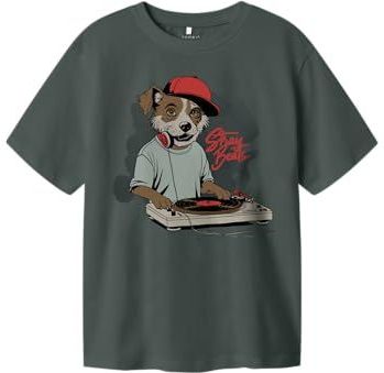 T-shirt - Relaxed Fit - Jersey - Korte Mouwen