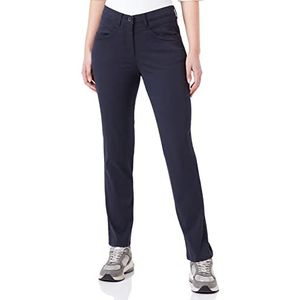 Raphaela by Brax Laura New Garment DYED Cotton Satin Jeans, Navy, 36K voor dames, marineblauw