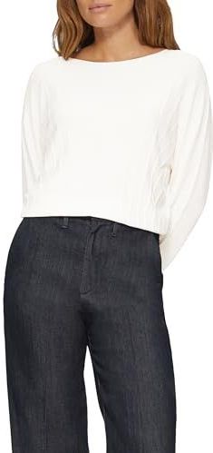 Gebreide Trui - Vleermuismouwen - Gestructureerd Motief