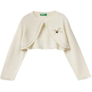 United Colors of Benetton Koreaans shirt M/L, Wit, 5 Jaar