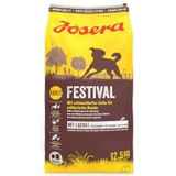JOSERA Festival (1 x 12,5 kg) | Hondenvoer met heerlijke sausjas | Super Premium droogvoer voor volwassen honden | 1 stuk verpakt