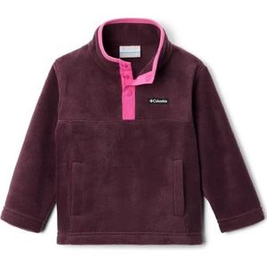 Columbia - Steens Mountain 1/4 Snap Fleece Pull-over - Rood - Unisex Kinderjack