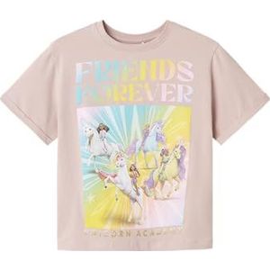 Name It - Uniacad Ss Nreg Top - Burnished Lilac - T-shirt - Kind