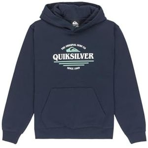 Quiksilver Fleece trui Graphic Hoodie Zwart 8