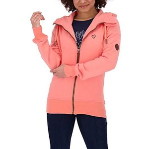 Alife and Kickin YasminAK A Sweatjack met capuchon voor dames, Peach Melange, XS