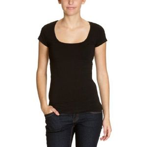 Cross Jeans T-shirt voor dames - zwart - 36