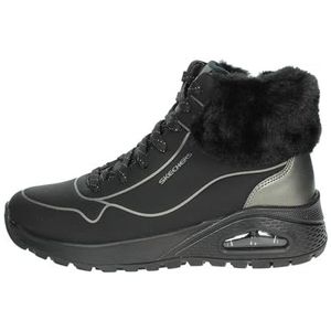 Skechers - Uno Rugged - Enkellaarzen - Zwart