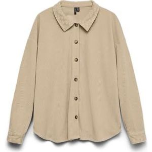 Vmcleo Oversize shirt WVN Ga, Moonlight, XS