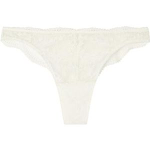 Women'secret 5359624 Tanga, dames, ivoor, L, Ivoor, L
