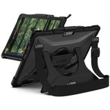 URBAN ARMOR GEAR Plasma Series Rugged Case for Surface Pro 9 - Plasma Series w/Handstrap and Shoulder Strap- Clear - Back cover for
