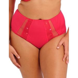 Elomi Dames Plus Size Sachi Full Slip, Rode Confetti, L