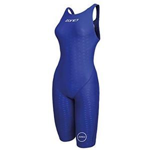 ZONE3 Dames Performance Speed Swim Kneeskin, Blauw, 32