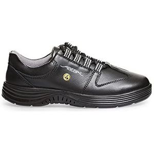 ABEBA 7131138 X-LIGHT ESD schoen met kant, O2, FO, SRC, zwart, maat 35