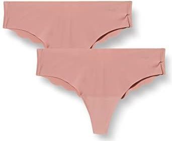 Sloggi - Dames Zero Microfibre 2.0 - String - Cacao - Dubbelpak