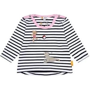 Steiff Baby-meisjes lange mouwen T-shirt, marineblauw, 50