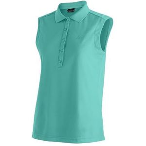 Maier Sports - Ulrike - Poloshirt - Mouwloos - Ademend - Sneldrogend - Piqué