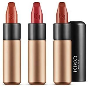 KIKO Milano Velvet Passion Matte Lipstick Kit | Lippenkit Met 3 Matte Lippenstiften